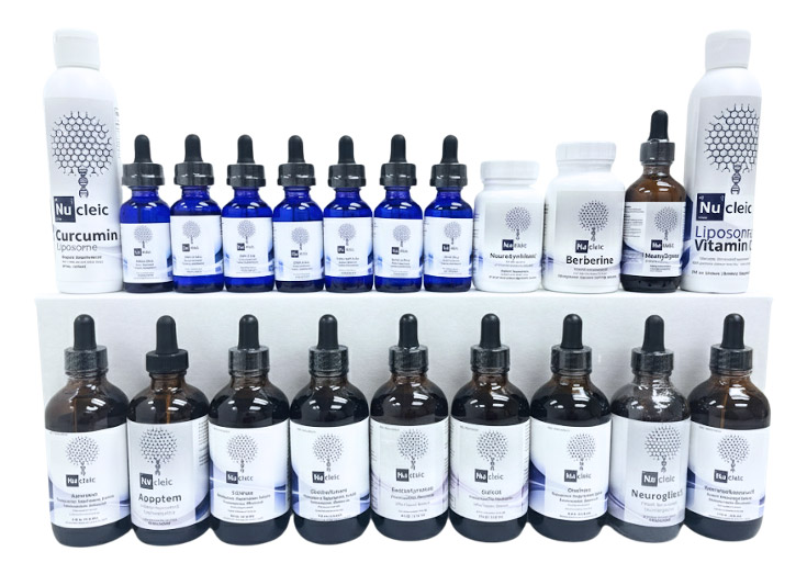 The complete Nucleic Products line of professional-grade supplements